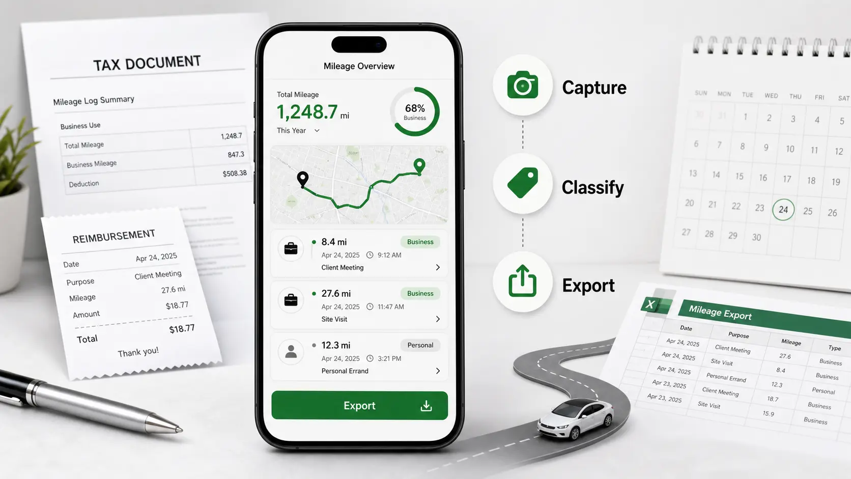 Mileage Tracker App for Taxes and Reimbursements: What to Track and How to Choose